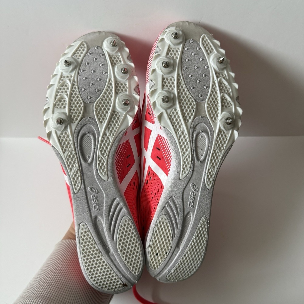 ASICS Gun Lap 2 Low Diva Pink Track And Field No Spikes Mens Size 8.5 - Picture 6 of 6
